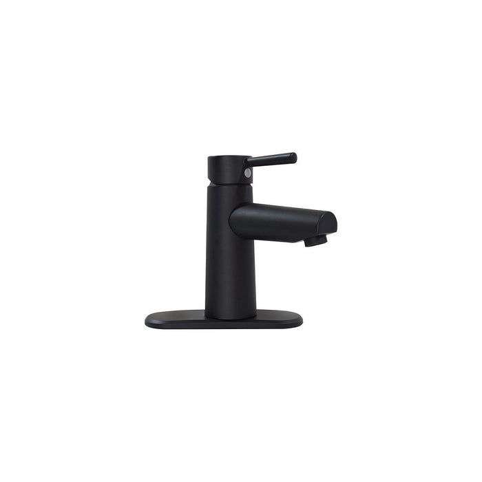 Valterra PF232703 Valterra/Dometic 4" Premium Single Handle Vessel Lavatory, Faucet, Matte Black