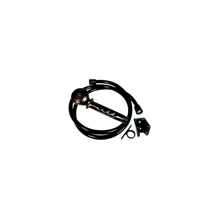 Valterra PF276027 Phoenix RV Outdoor 60" Vinyl Shower Hose & Kit, Rubbed Bronze