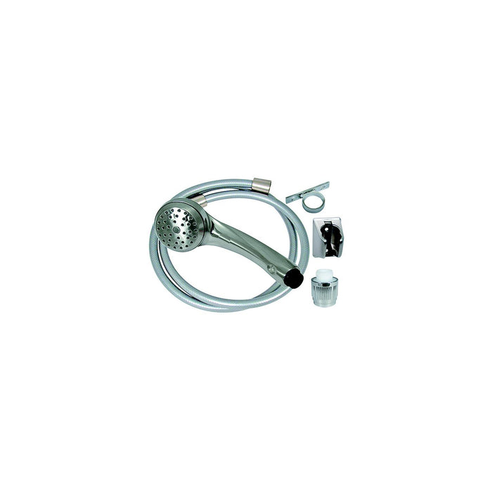 Valterra PF276047 Phoenix Airfusion Hand Held RV Camping Outdoor 60" Shower Hose, & Bracket Kit