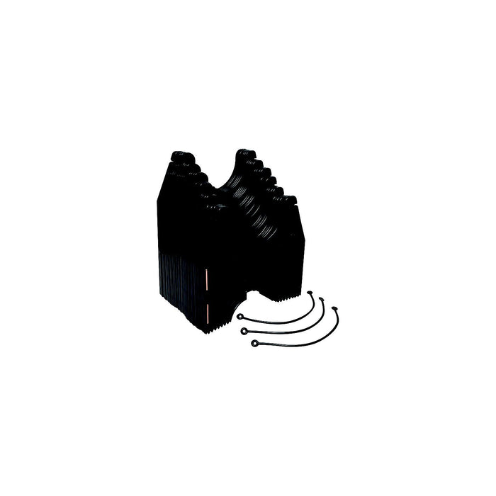 Valterra S1000 10' Standard Slunky RV Drain Hose Support, Black