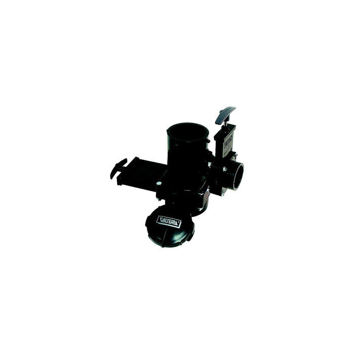 Valterra T18 T18 RV Rotating San Tee Double Valve w/ 3" Spigot x 2" Hub x 3", Bayonet Cap