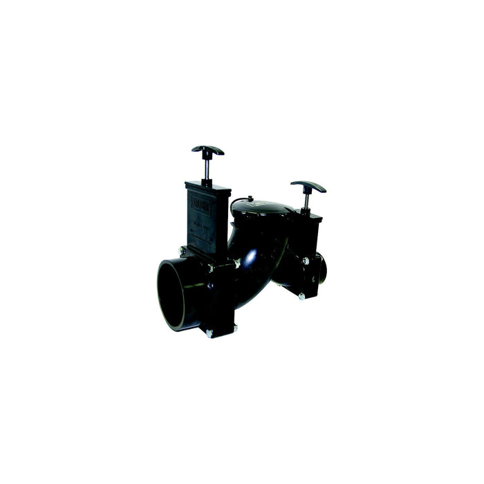 Valterra T80 T80 RV Double Ell Rotating Valve w/ 3" Hub x 1 1/2" Hub x 3" Bay &, Cap