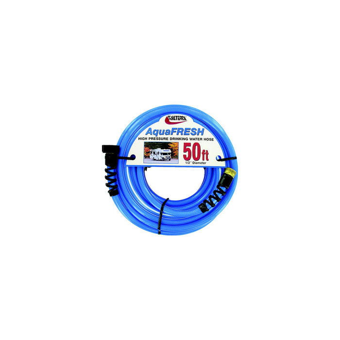 Valterra W01-8600 Blue AquaFresh High Pressure RV Drinking Water Hose 1/2" x 50'