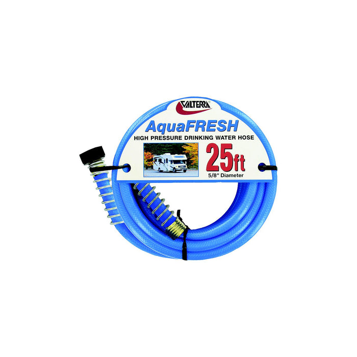 Valterra W01-9300 Blue AquaFresh High Pressure RV Drinking Water Hose 5/8" x 25'