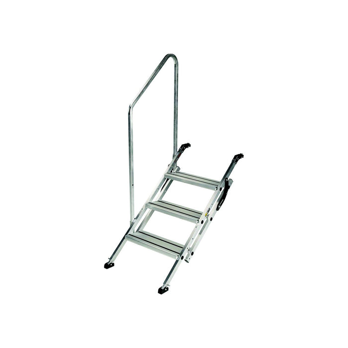 Lippert 2023024500 Victory Step Toy Hauler & RV Patio Steps w/ Entry Assist, Handrail Triple, 3