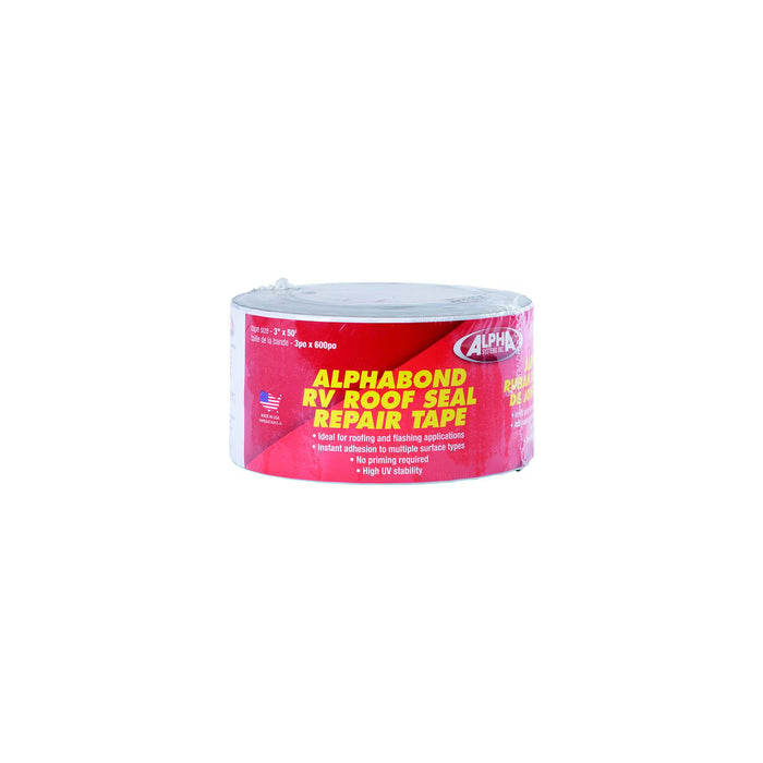 Lippert 862408 Alpha Systems All-Purpose Butyl Tape, 3" X 50", White