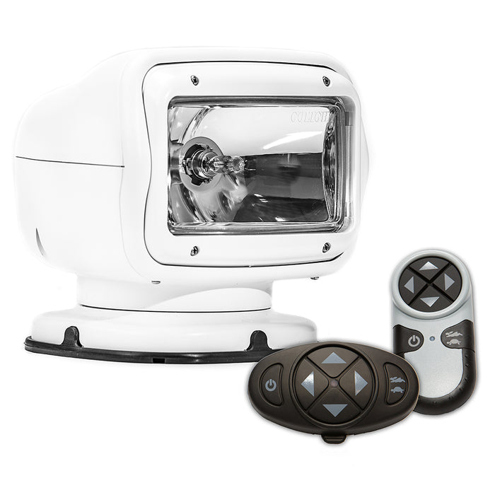 Golight 2007GT Radioray GT Series Permanent Mount - White Halogen - Wireless Handheld &amp; Wireless Dash Mount Remotes