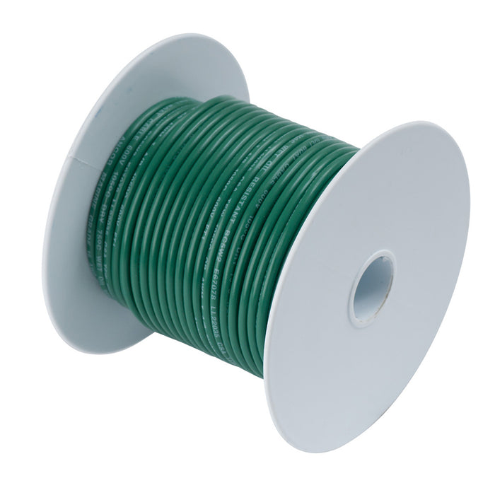 Cable de cobre estañado Ancor - 6 AWG - Verde - 25'