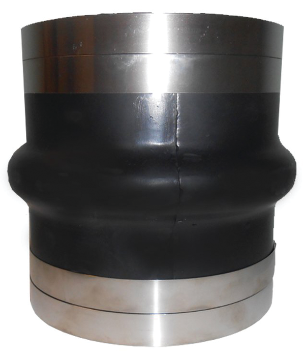 Trident Marine THH-5-S/S Trident Hump Hose w/T-Clamp, 5"