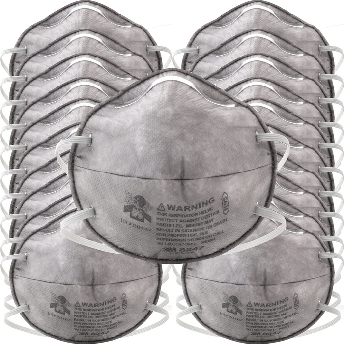 3M 8247 Particulate Respirator , R95 w/Nuisance Level Organic Vapor Relief