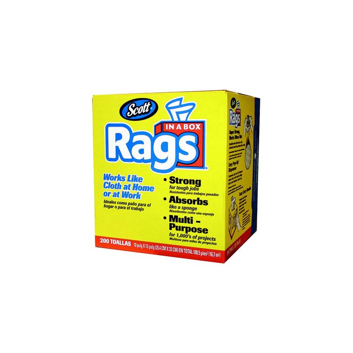 Twinco Romax 75260 Scott Rags-In-A-Box, 200/box