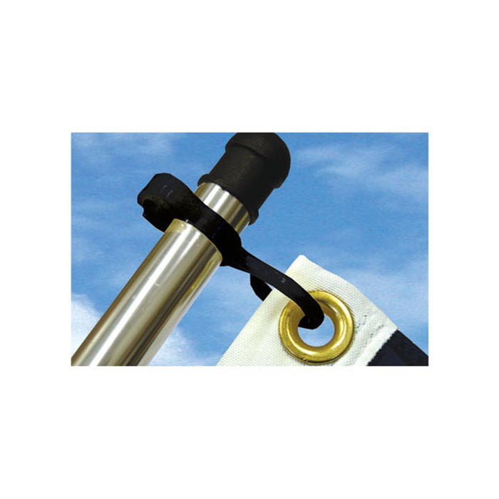 Taylor Made Flag Pole with Charlevoix Flag Clips - 3/4" Diameter Flag Staff