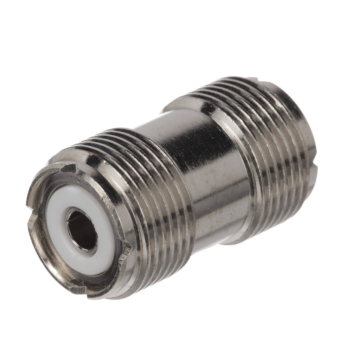 Seachoice 19851 PL258 Double Male Adapter, VHF Cable Antenna Connector