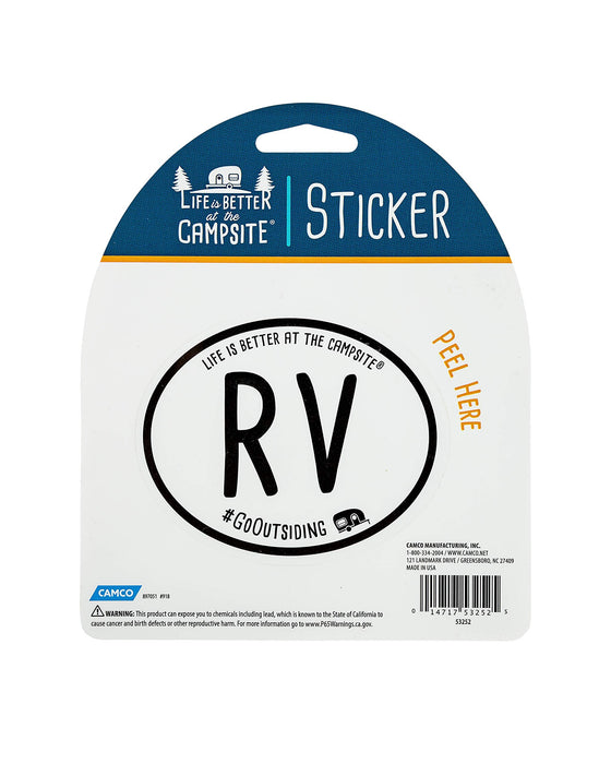 Camco 53252 Decorative Decal/Sticker, RV Destination