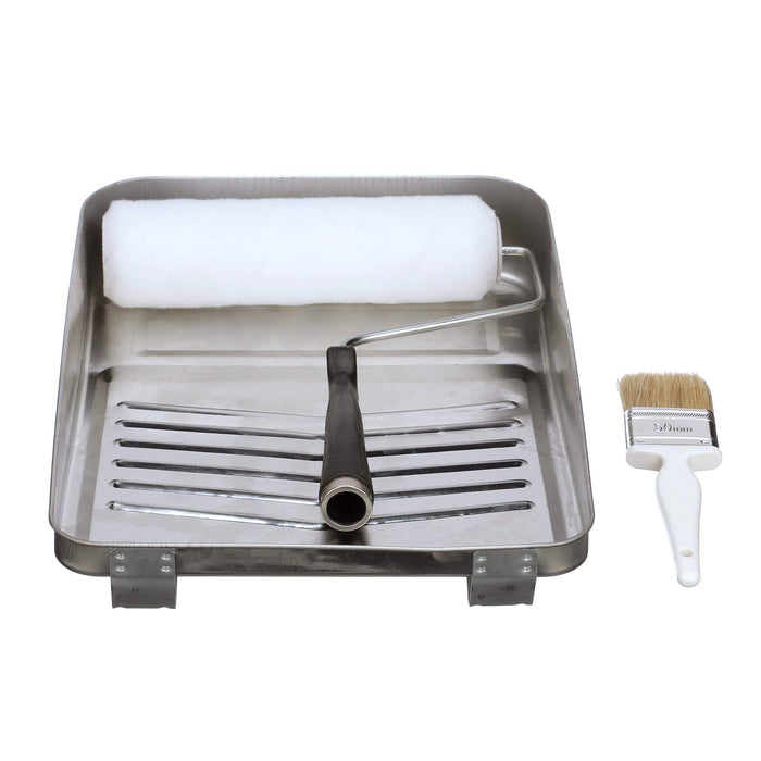 Seachoice 92991 Metal Paint Tray Kit (Includes 9" Frame, 2" Chip Brush, 9" Cover & Metal Paint Tray)