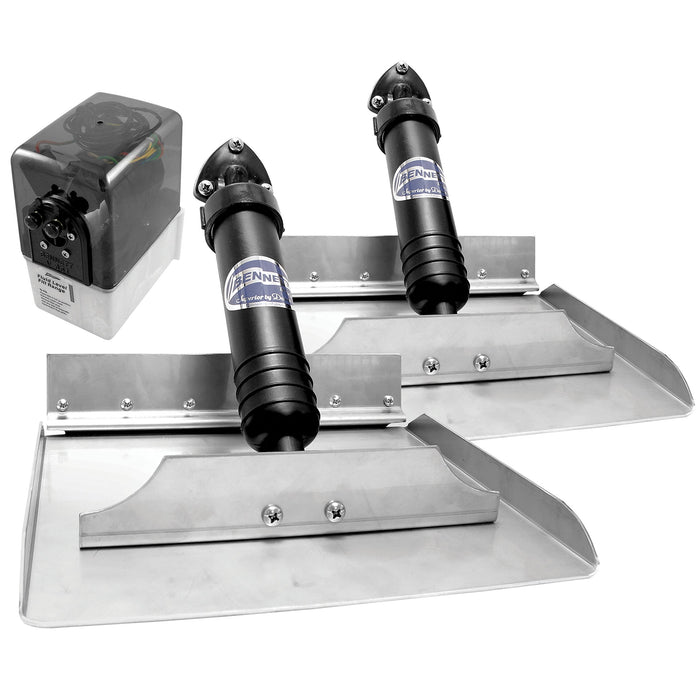 Bennett Marine 6BT-50000-52-00 Trim Tab System w/o Control, 12" x 12"