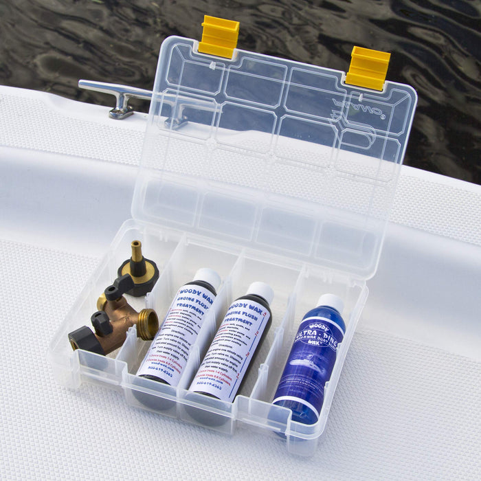 Woody Wax ENGFLKIT ENGINE FLUSH KIT ONE INJECTOR, FOUR 2oz FLUSH