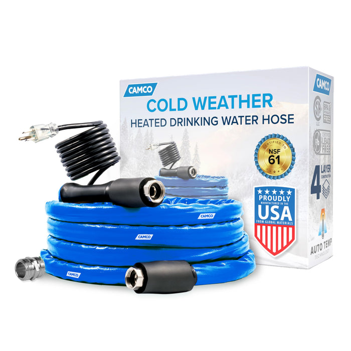 Camco 22910 12' Tastepure Heated RV Drinking Hose