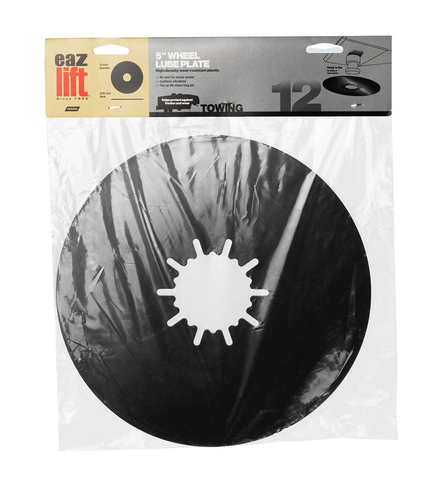 Camco 44674 5th Wheel Lube Plate, 12"