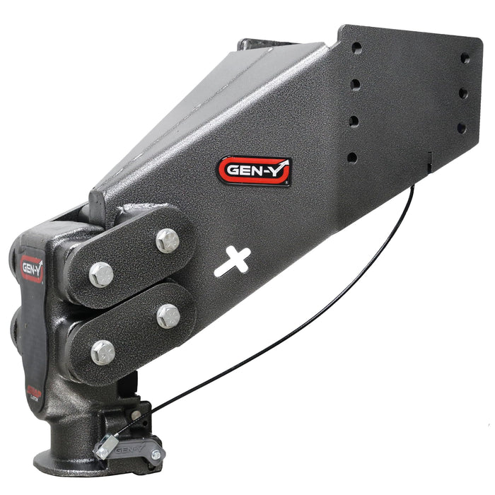 Gen-Y GH8056AL 5th Wheel Pin Box Replacement with Gooseneck SnapLatch Coupler, Rhino Fifth Wheel Pin Box Replacement, 2-5/16" Ball, 1.5-4.5K Pin Weight, 30,000 lbs Capacity
