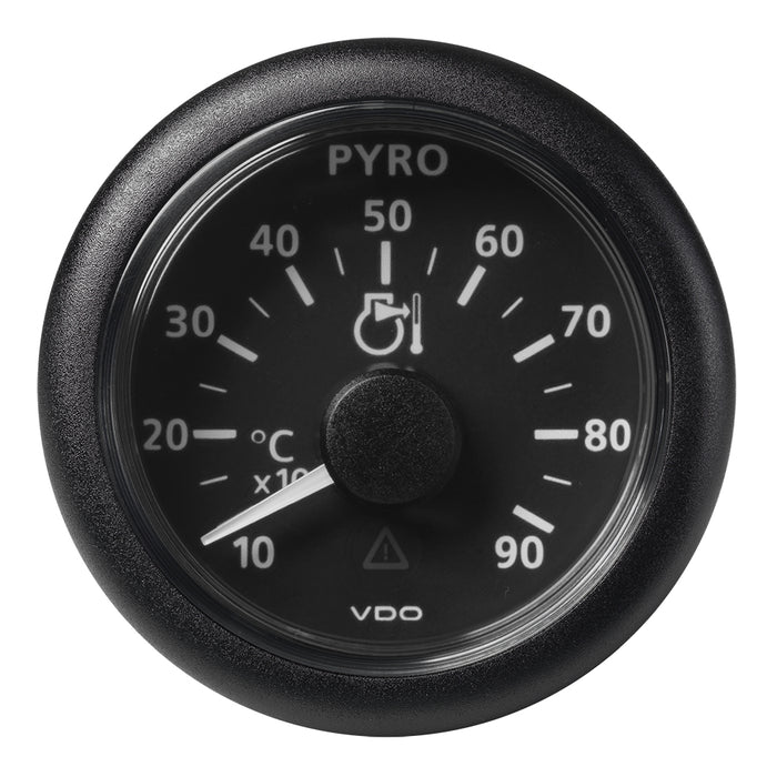 Veratron 52 mm (2-1/16") ViewLine Pyrometer - 100 Degrees C to 900 Degrees C - Black Dial and Bezel