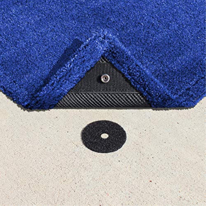 Prest-O-Fit 2-1203 Surface Mate Patio Rug, 8' x 12', Imperial Blue