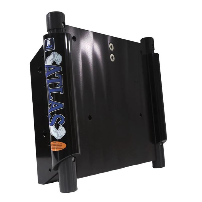 T-H Marine Atlas 12" Hydraulic Jack Plate For Outboards Up to 300HP, Black