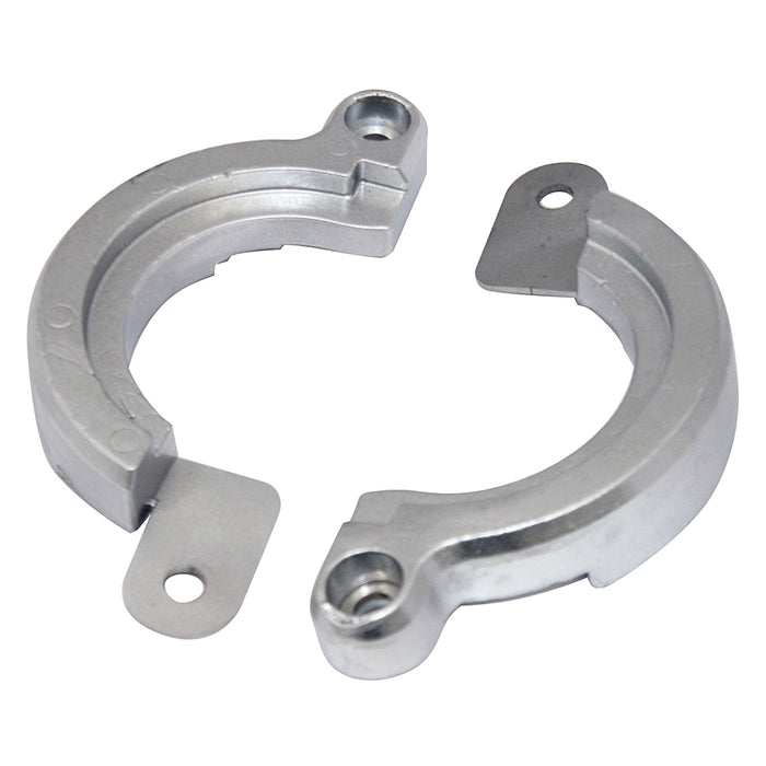 Ánodo de collar dividido de zinc Tecnoseal para motores de vela Yanmar SD20, SD25, SD30, SD31, SD40, SD50 y SD60
