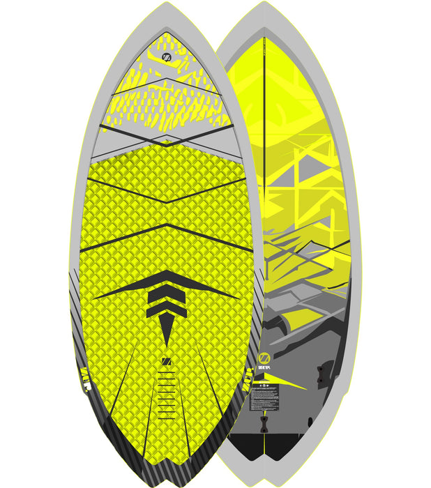 ZUP ZUP-04649 Hornet Skim-style Wakesurfer, 4'11"