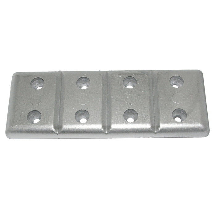 Ánodo de placa de magnesio Tecnoseal de 7,5" x 2,75" x 1/2"