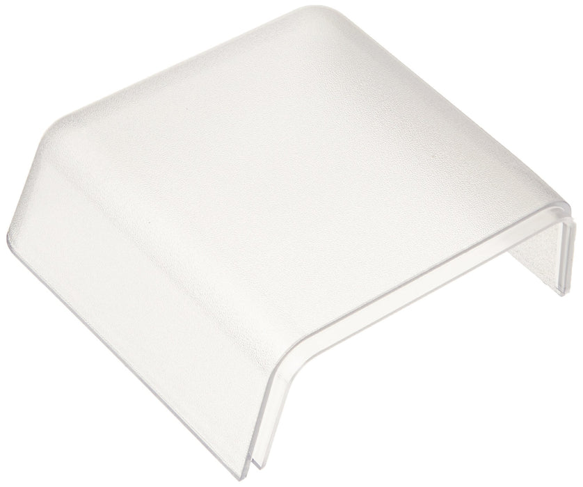 Fasteners Unltd CMD-89-207C Porch Light Lens, Clear, 12V Star Replacement, Polycarbonate, 3.75" x 3.8"