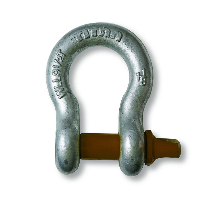 Titan Chain 10319053 Hot Galvanized Bow Shackle, 7/16"
