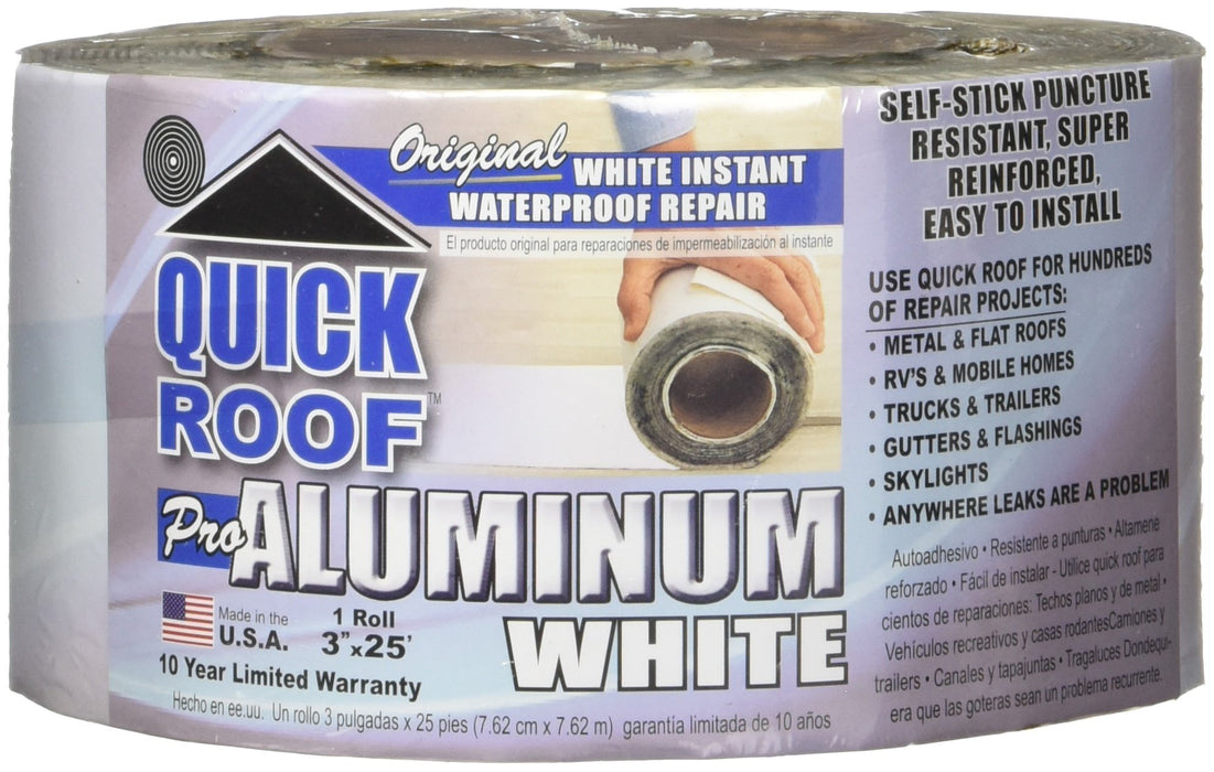 Cofair Products WQR325 Quick Roof Aluminum White