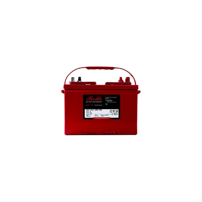 Midstate Battery 12FS24 Rolls Premium Deep Cycle Batteries, 12V, Group 24