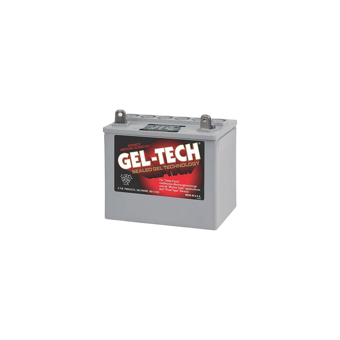 Midstate Battery 8GU1 Battery Gel Tech Dryfit 12 Volt