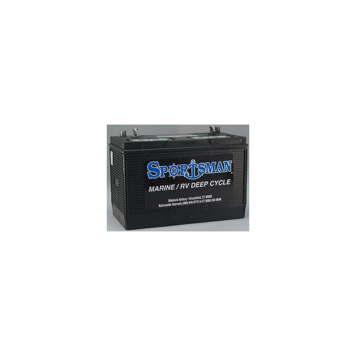 Midstate Battery DC31 Sportsman Deep Cycle Battery 130 Amp Deep Cycle Battery, 12V