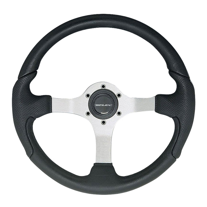 Uflex NISIDABS Steering Wheel, Satin Finish w/Black Grip