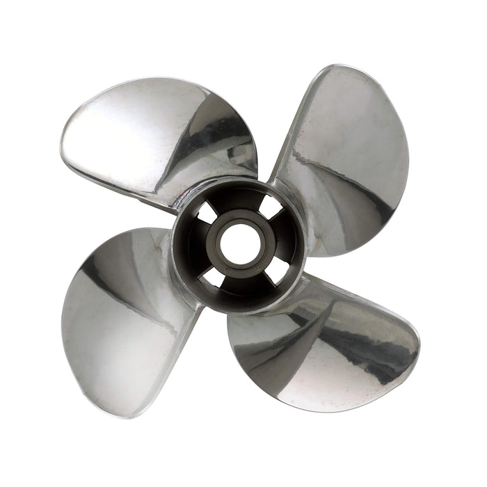 Mercury 48-8M0103532 Q4 4-Blade SS Prop, 14.6" x 23 Pitch, Right Hand Rotation, fits 90 CT, 350 HP