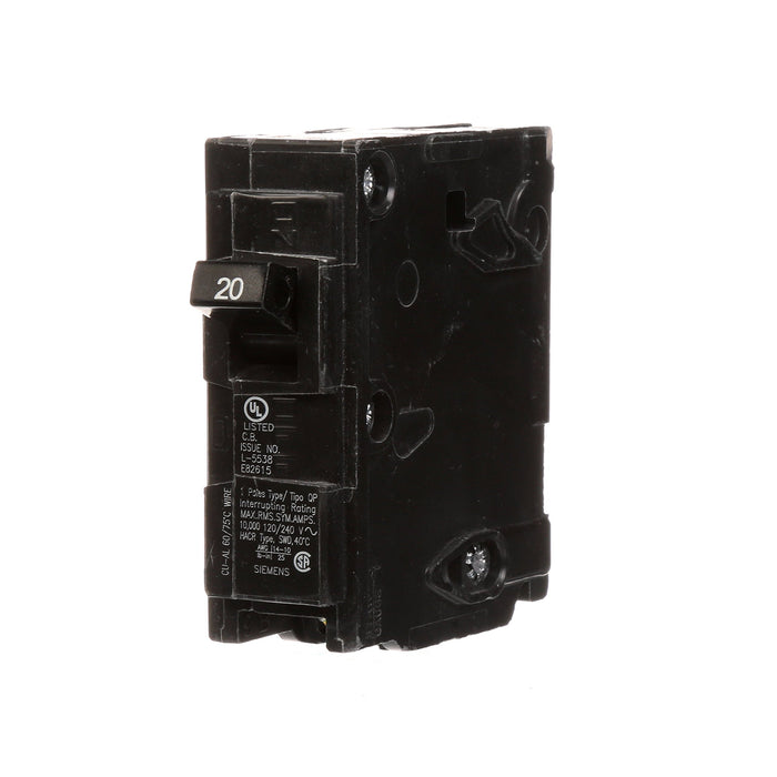Parallax Power Supply ITEQ120 Parallax Circuit Breaker, One Pole, 20A