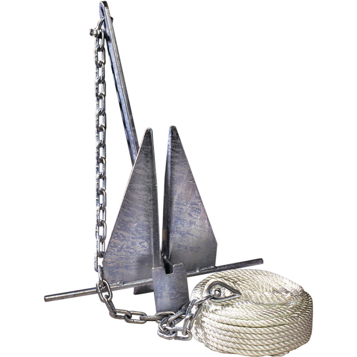 Tie Down Engineering 95095 Super Hooker Anchor Kit Includes Anchor, Anchor Line, Chain & (2) Shackles