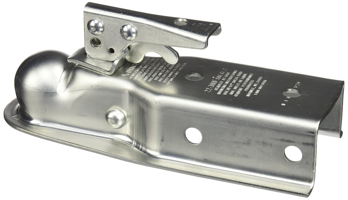 Fulton 22300 0101 Coupler 2" Ball 3" Channel & 3,500 lb Capacity