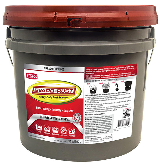 CRC 1752540 Evapo-Rust Heavy Duty Rust Remover, 3.5 Gal.