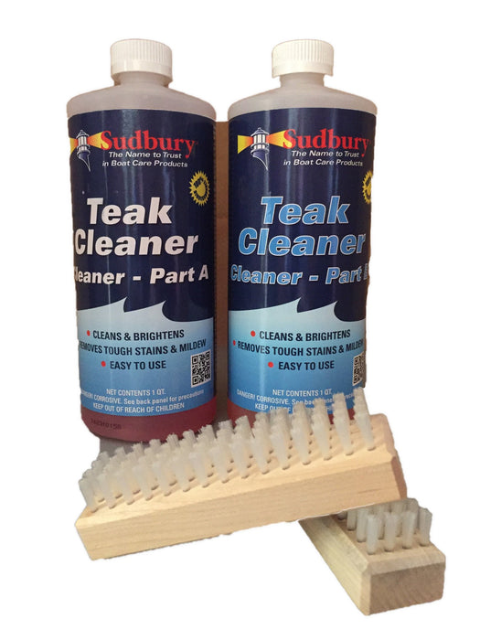 Sudbury 860Q Two-Part Teak Cleaning Qt. Kit