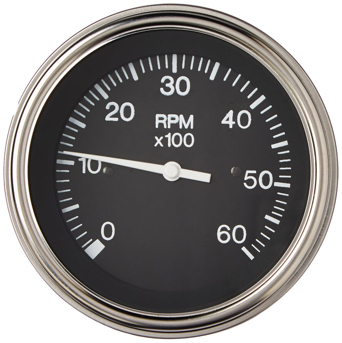 Sierra 82288P Heavy Duty Series 3" Tachometer 0-6000 RPM, Outboard & 4 Stroke Gas Engine, Alternator/Coil Sender Code