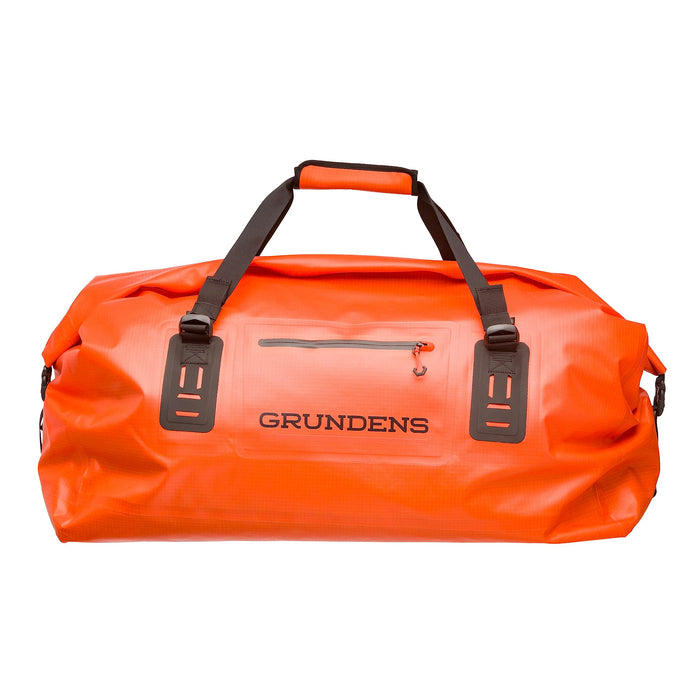 Grundens 70103-607-0001 Shackleton Duffel 105L-Red Orange-ONE SIZE