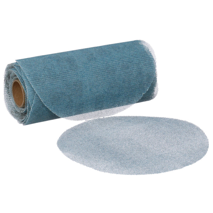 3M 36436 Cubitron II Hookit 5" Blue Net Disc Roll, 120 Grit