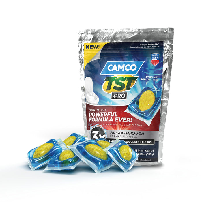 Camco 41770 TST PRO RV Holding Tank Treatment Dop-Ins, 10 pk