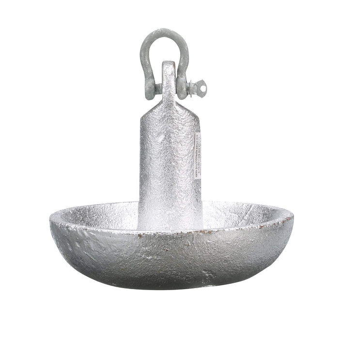 Seachoice 41350 Mushroom Anchor Aluminum Painted / 20 lbs.