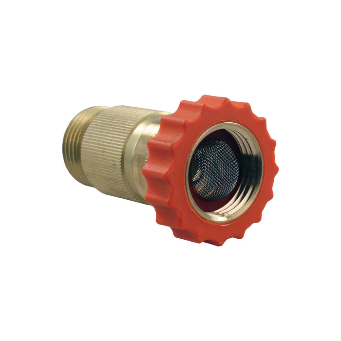 JR Products 62215 50-55 PSI Lead Free Brass RV Water Regulator