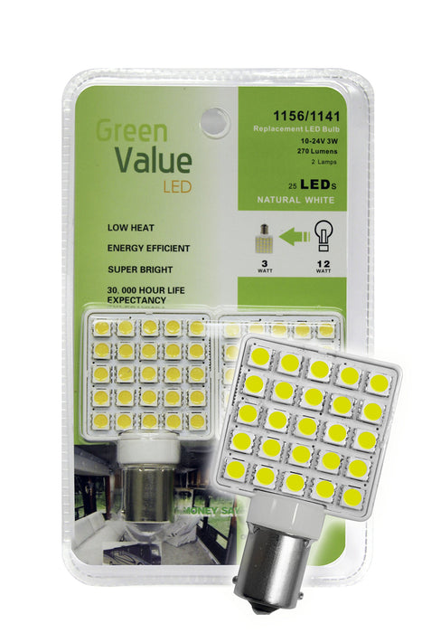 Ming's Mark 25007V Natural White LED Bulb | 2 Pack
